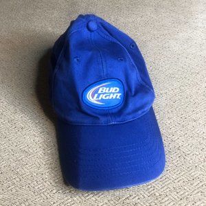 Blue Bud Light Hat